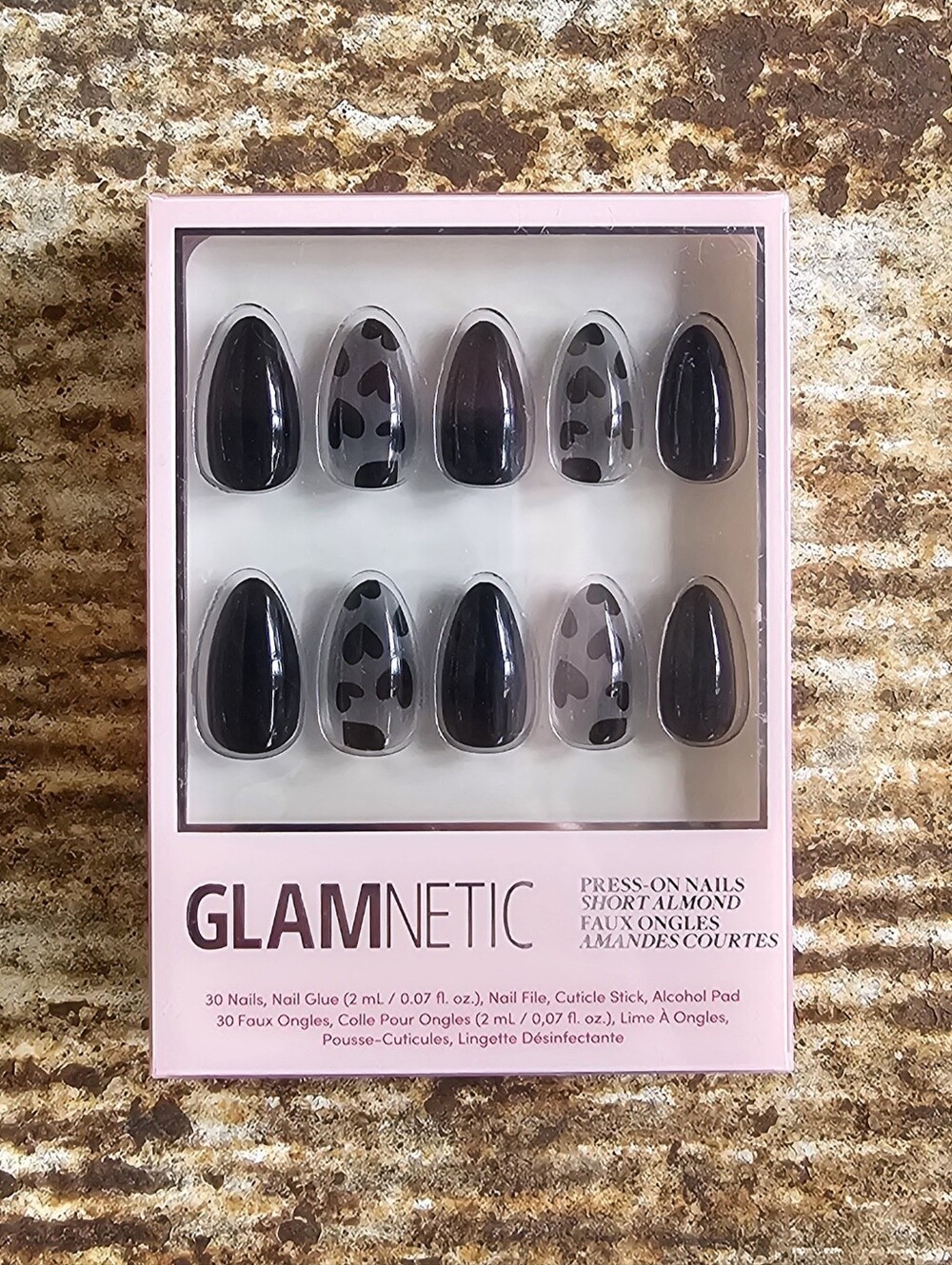 Glamnetic Love Me Not Short Almond Press-On Nails